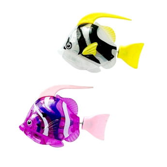 Little&Bigger Hot Summer Swimming Robot fish värikkäät kalat 2-pack